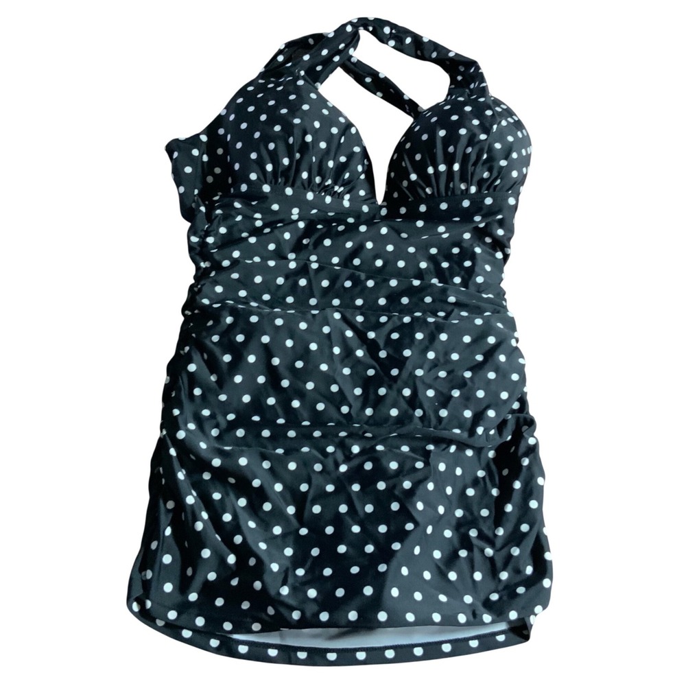 Lauren Ralph Lauren Polka Dot Swim‎ Dress size 6